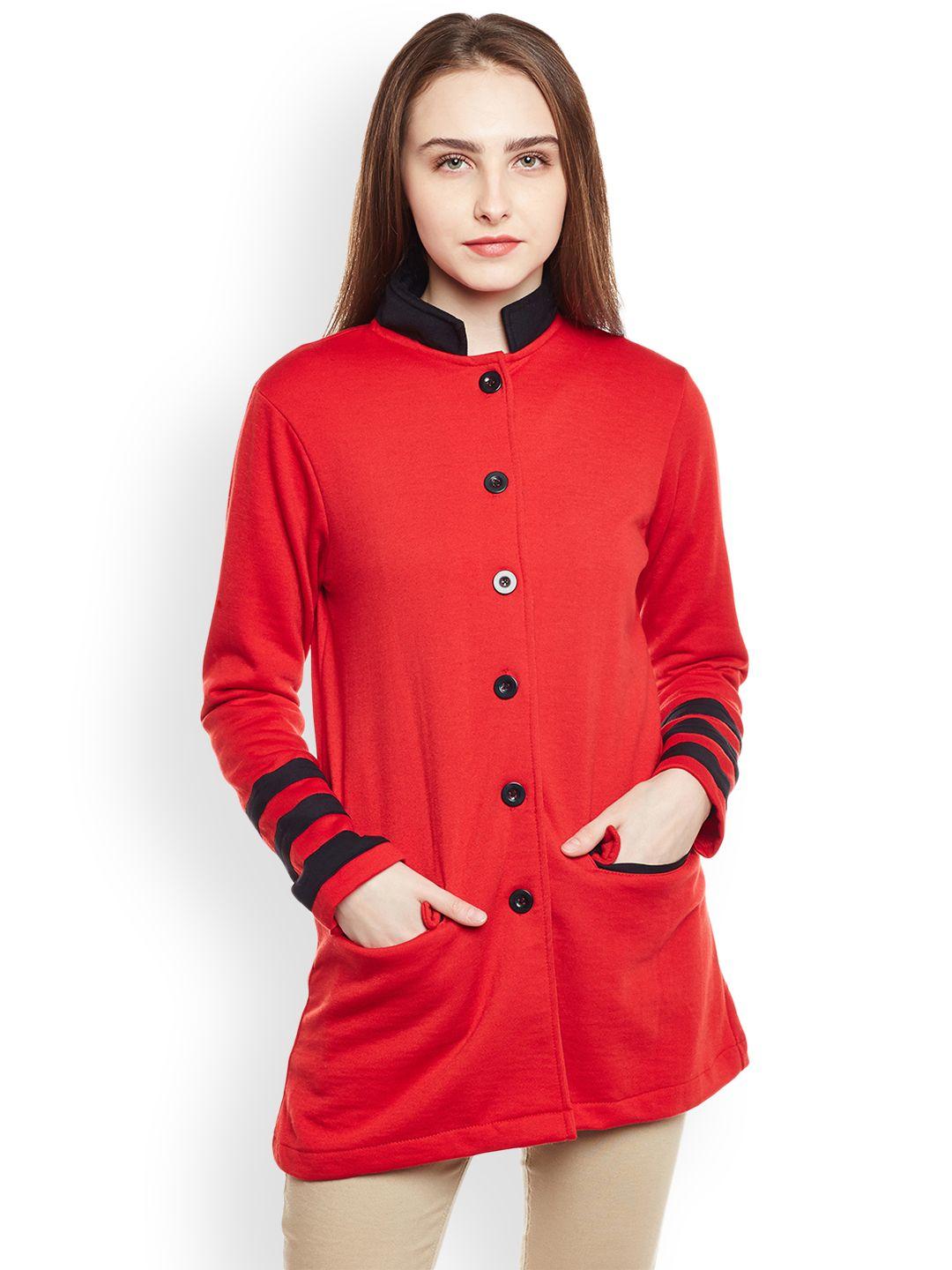 belle fille women red coat