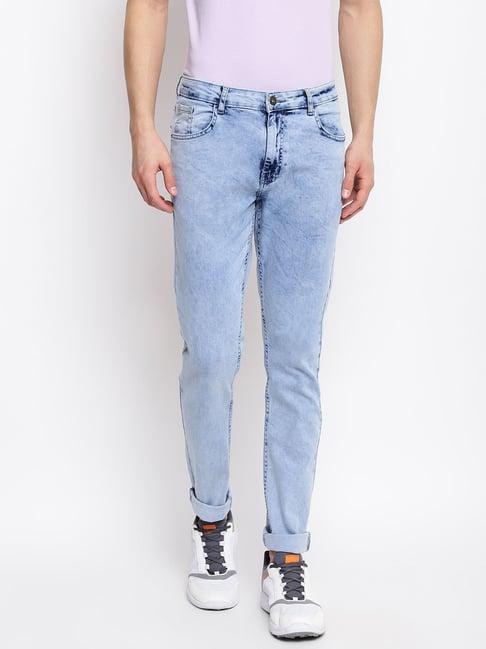belliskey blue skinny fit denim jeans