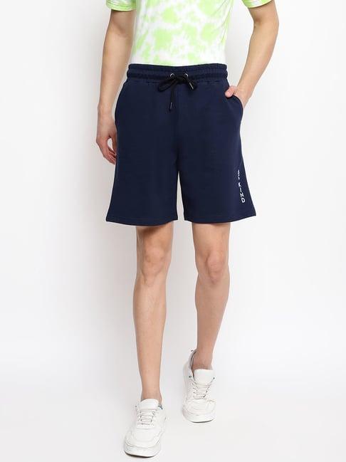 belliskey navy regular fit shorts