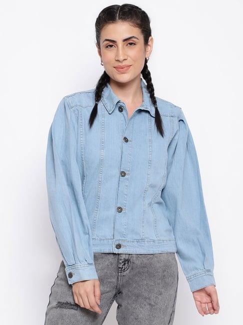 belliskey light blue denim jacket