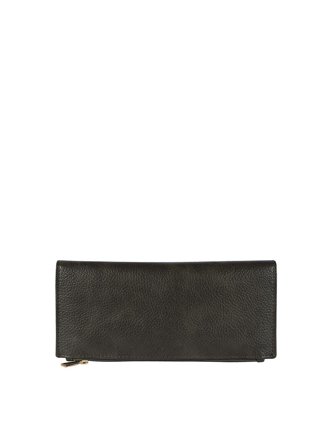 bellissa women textured zip detail pu two fold wallet