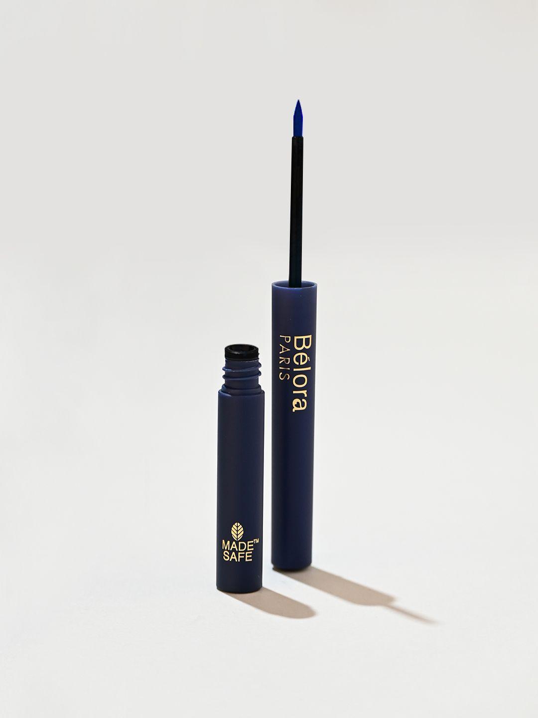 belora colorful desire smudgeproof sustainable eyeliner 3ml - deepest blue