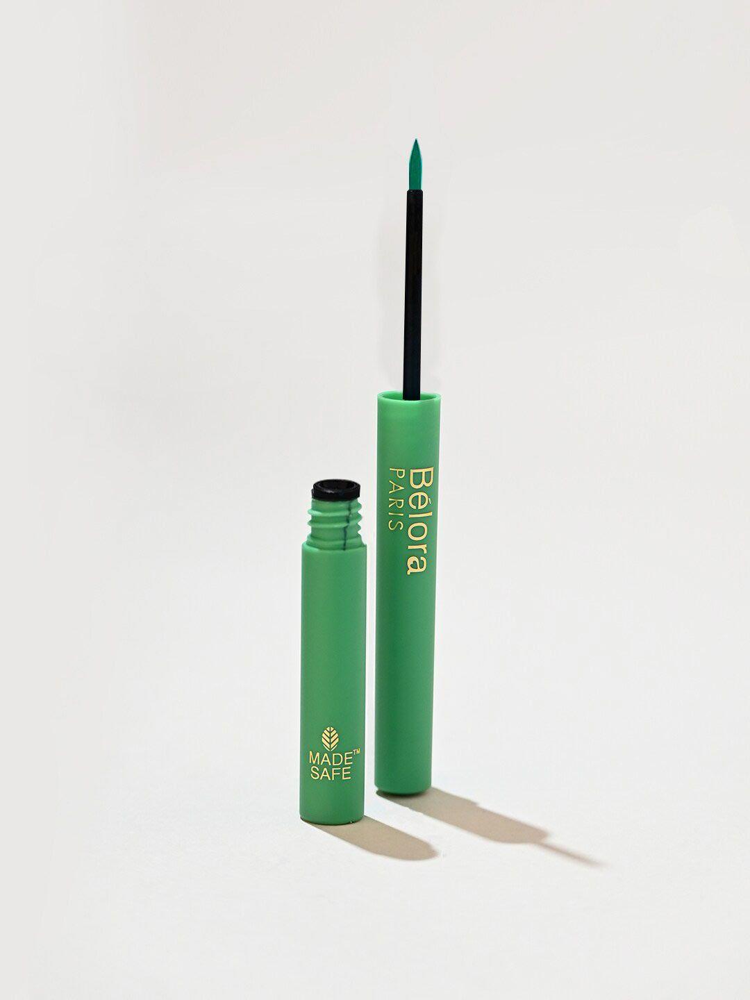 belora colorful desire smudgeproof sustainable eyeliner 3ml - urban green