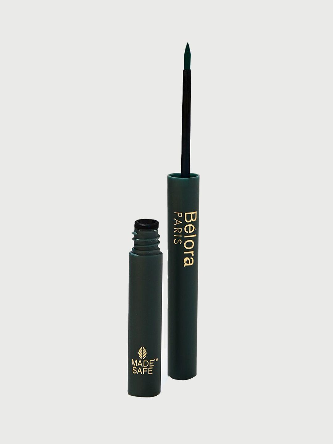 belora colorful desire smudgeproof sustainable eyeliner 3ml - very green