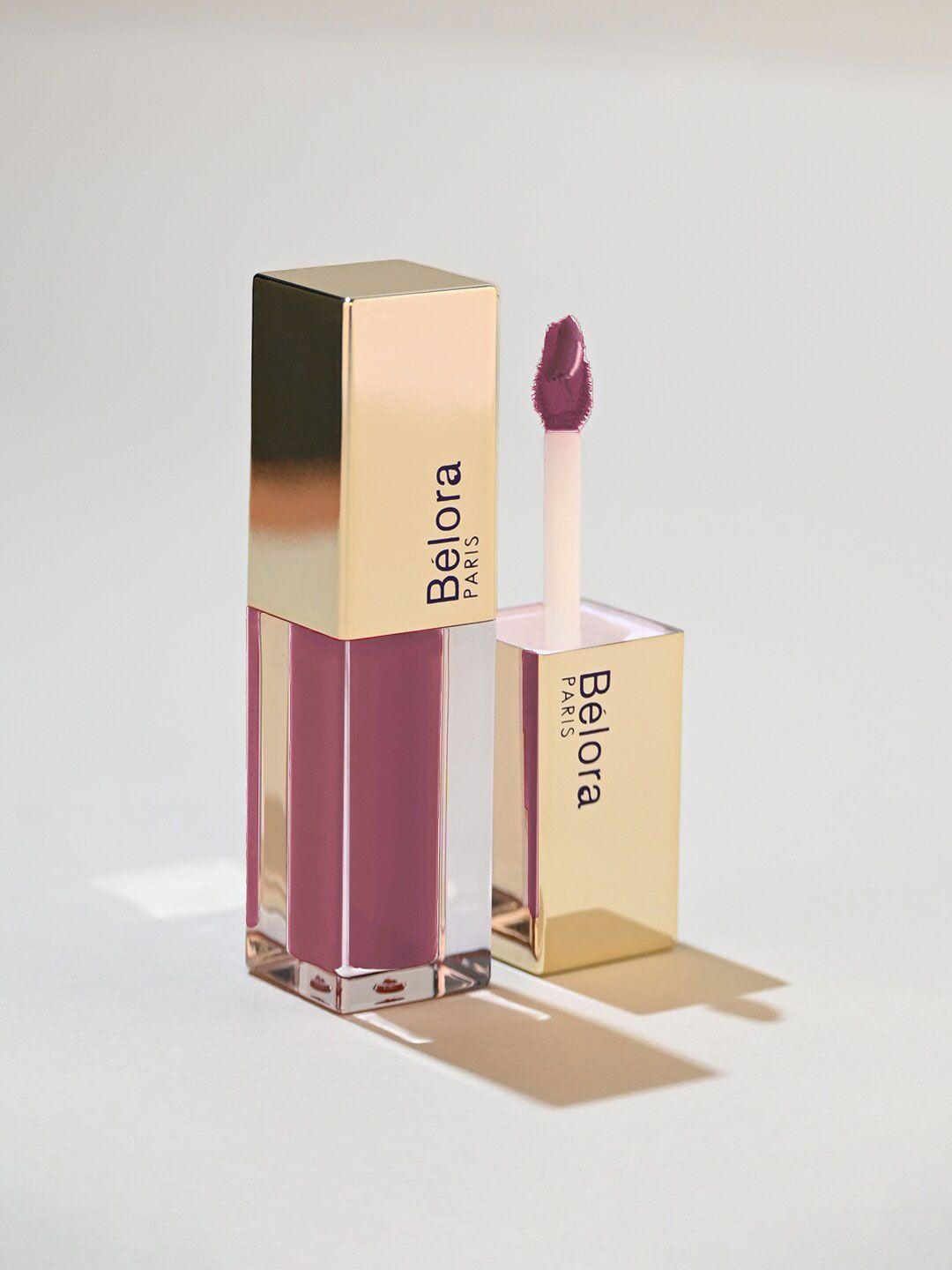 belora leave no evidence kissproof liquid matte sustainable lipstick 4.5ml - nudie fun