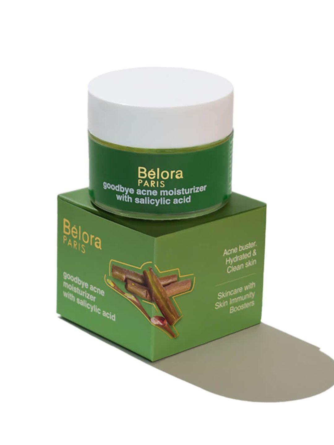 belora paris goodbye acne moisturizer with salicylic acid & glycolic acid - 50ml
