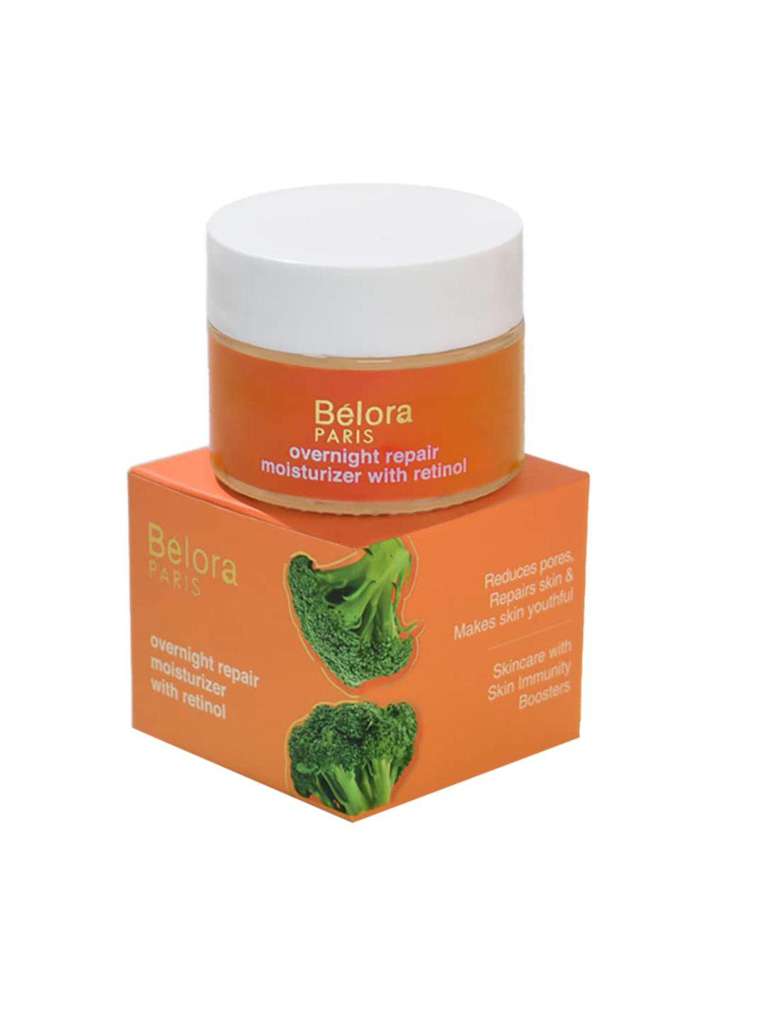 belora paris overnight repair moisturizer with retinol & vitamin b5 for youthful skin-50ml