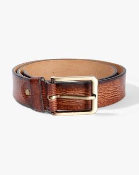 belt with buckle closure