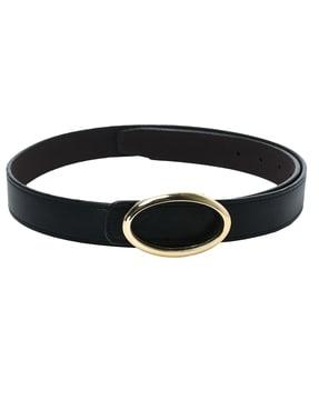 belt with metal accent