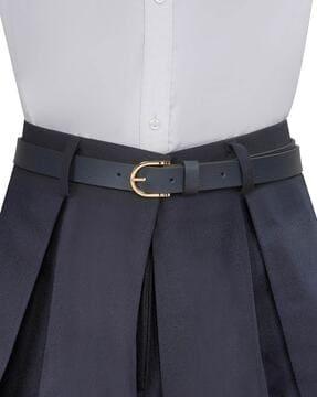 belt with pin-buckle closure