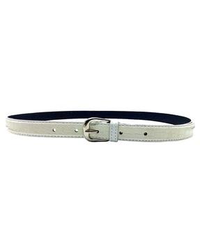 belt with tang buckle closure