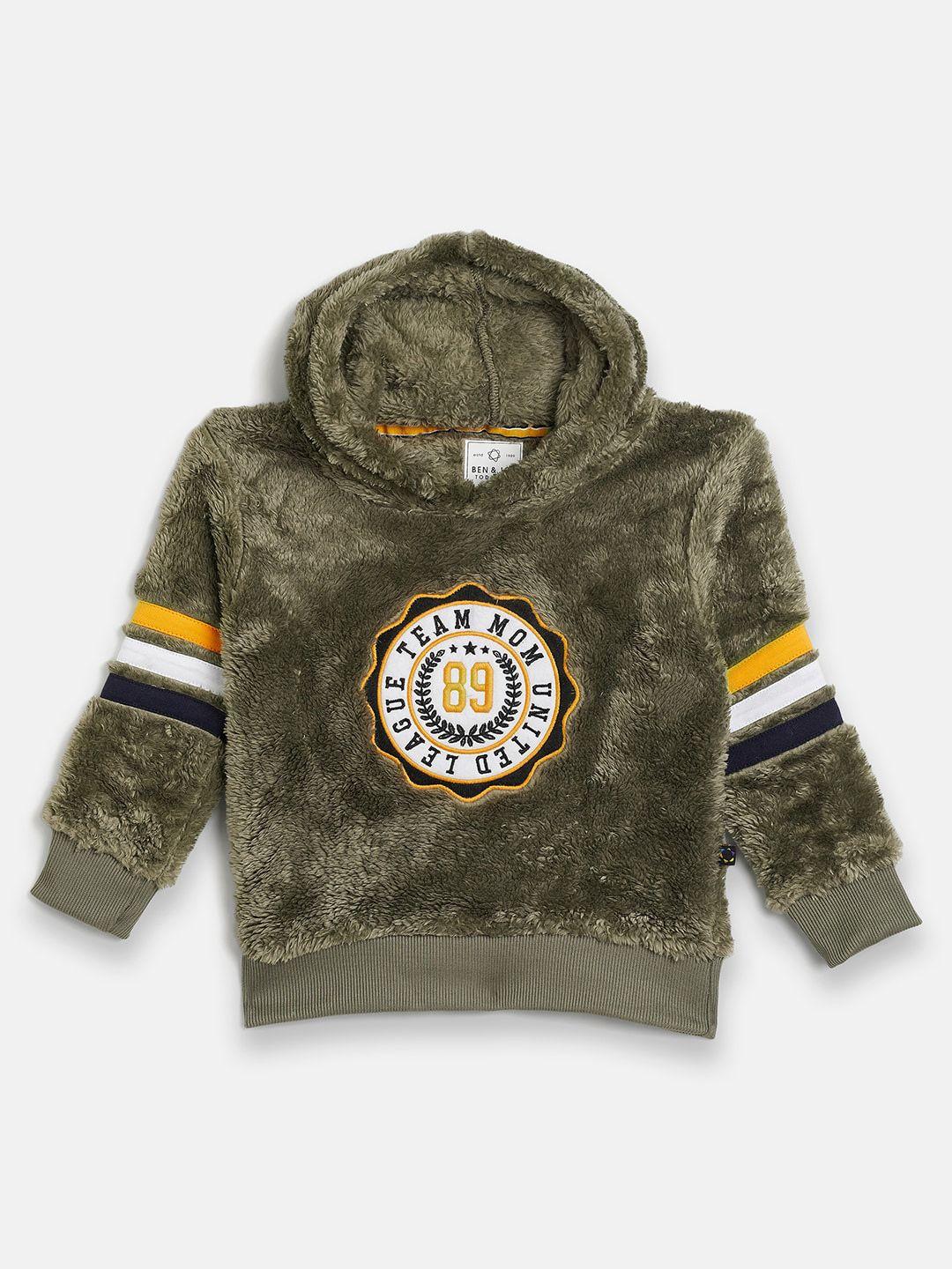 ben & joe boy hooded pullover