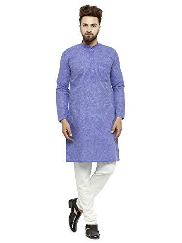 ben martin men's cotton rich kurta pyjama (40)