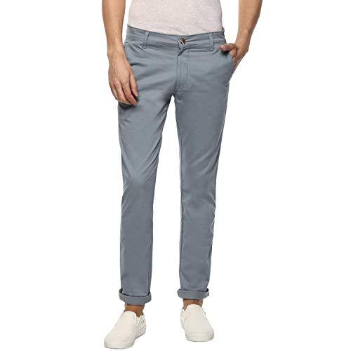 ben martin men's regular fit cotton casual grey trouser size 34