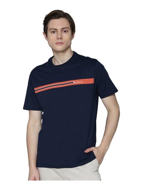 ben sherman navy crew t-shirt