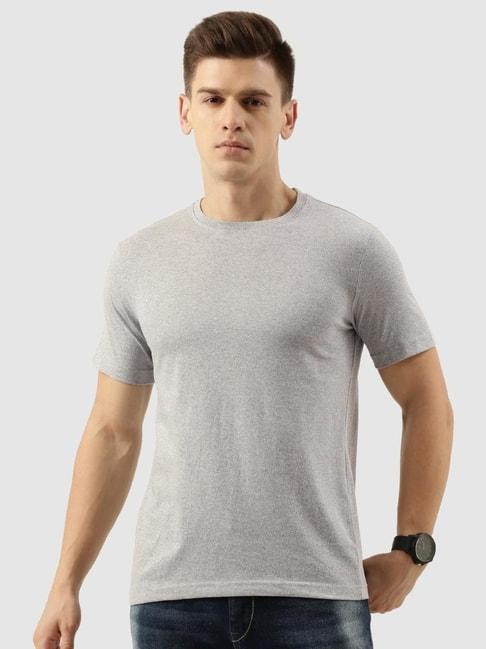 bene kleed grey regular fit t-shirt