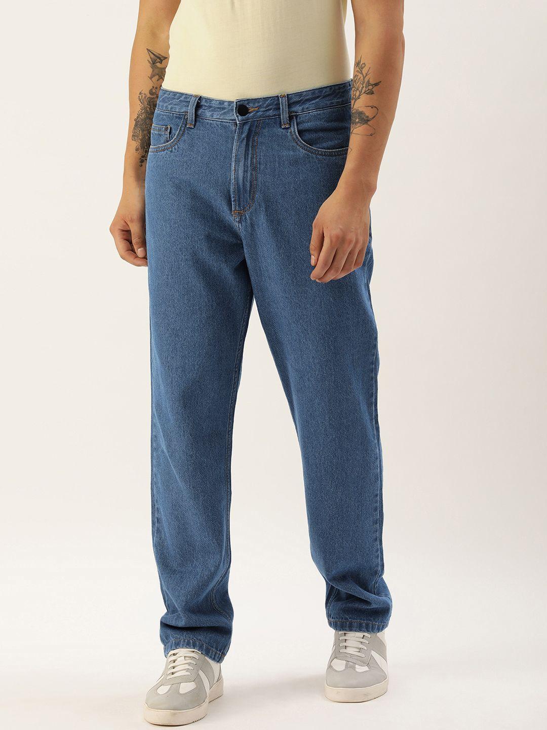 bene kleed men mid-rise straight fit jeans