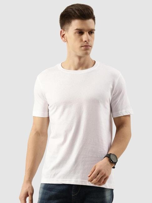 bene kleed white regular fit t-shirt