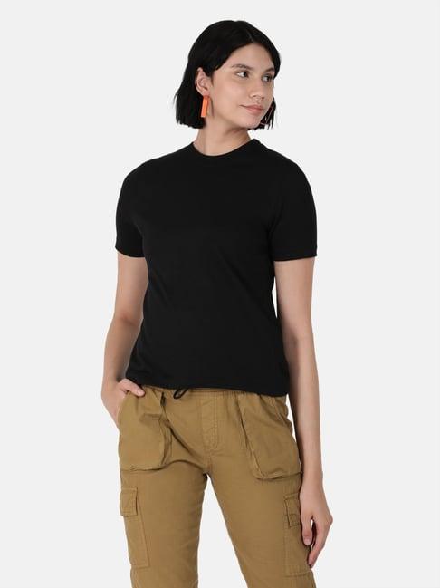 bene kleed black slim fit t-shirt