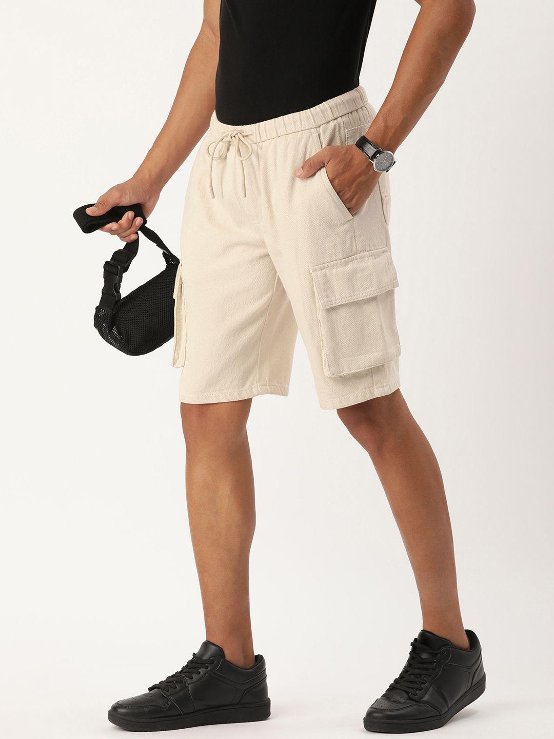 bene kleed men regular fit cargo shorts