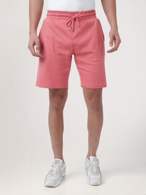 bene kleed peach beige cotton oversized shorts