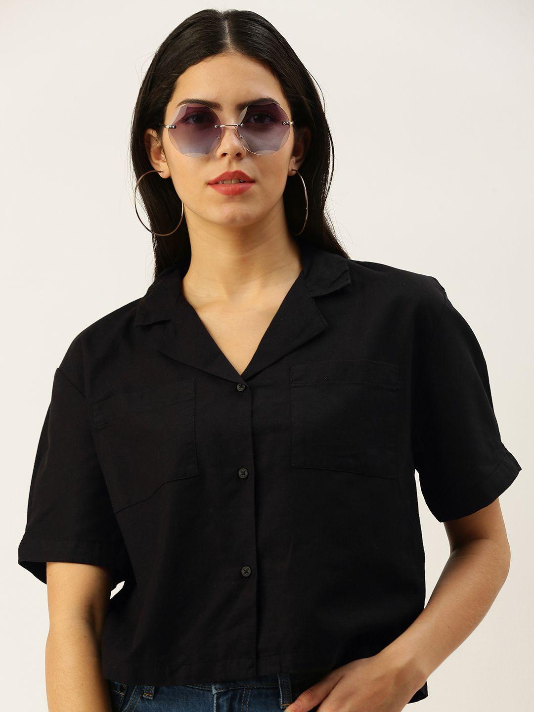 bene kleed women boxy opaque casual shirt