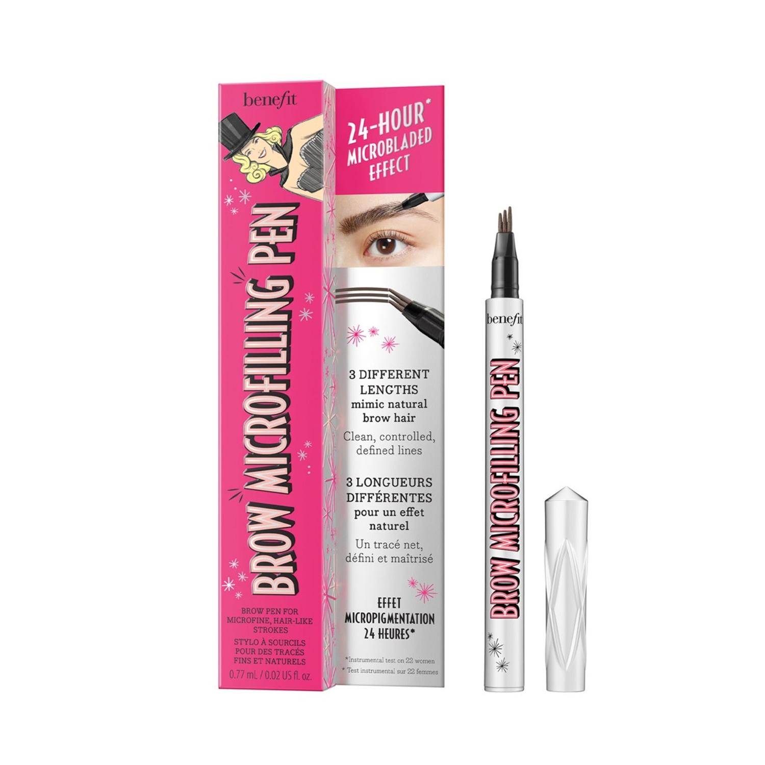 benefit cosmetics brow microfilling pen - 05 deep brown (0.77g)