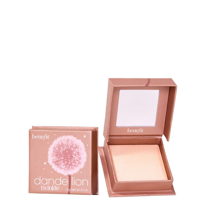 benefit cosmetics dandelion twinkle soft nude-pink highlighter