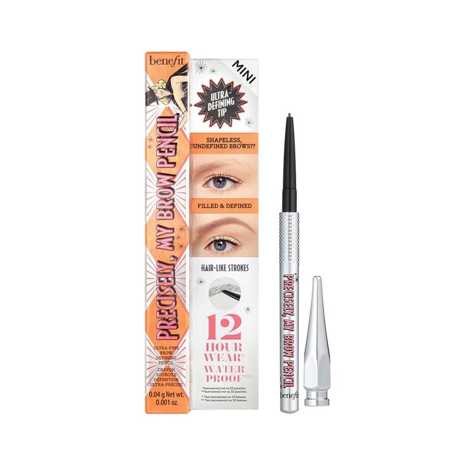 benefit cosmetics precisely my brow pencil mini - cool grey (0.04g)