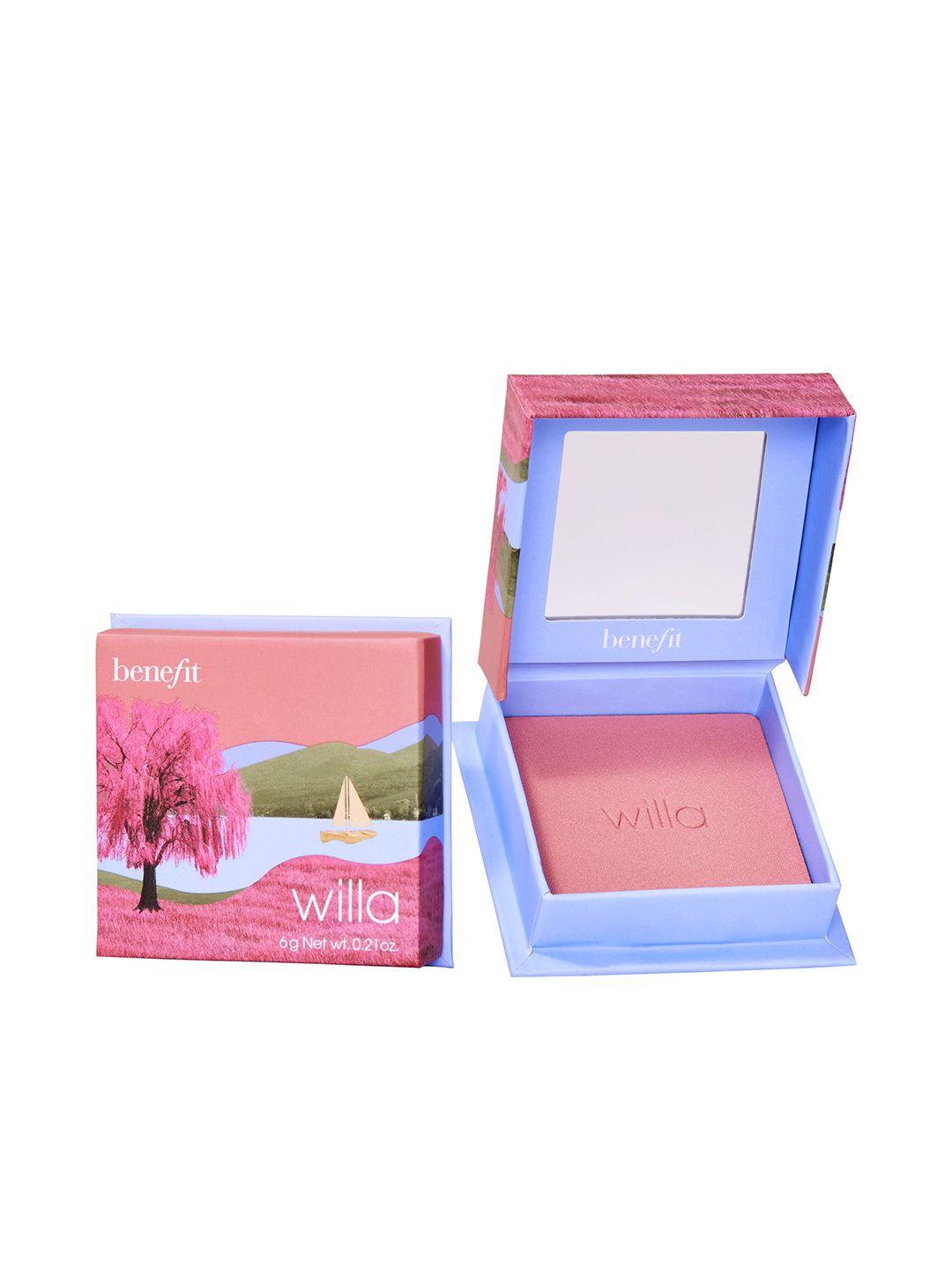 benefit cosmetics smudge-proof soft shimmer finish neutral-rose blush 6 g - willa