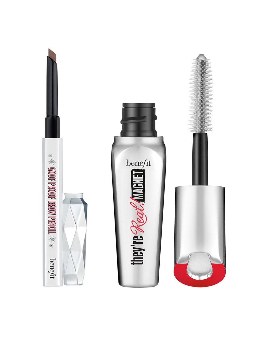 benefits cosmetics pack of lifting-lengthening mascara & mini goof proof eyebrow pencil