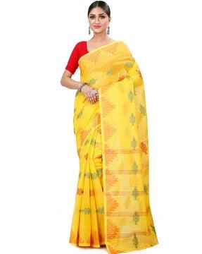 bengali pure cotton sidra handloom tant saree