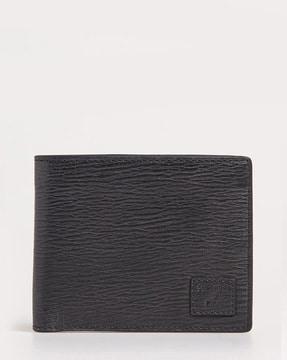 benson boxed bi-fold leather wallet