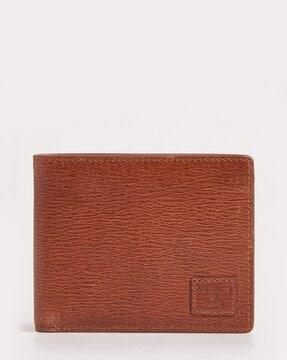 benson boxed bi-fold leather wallet