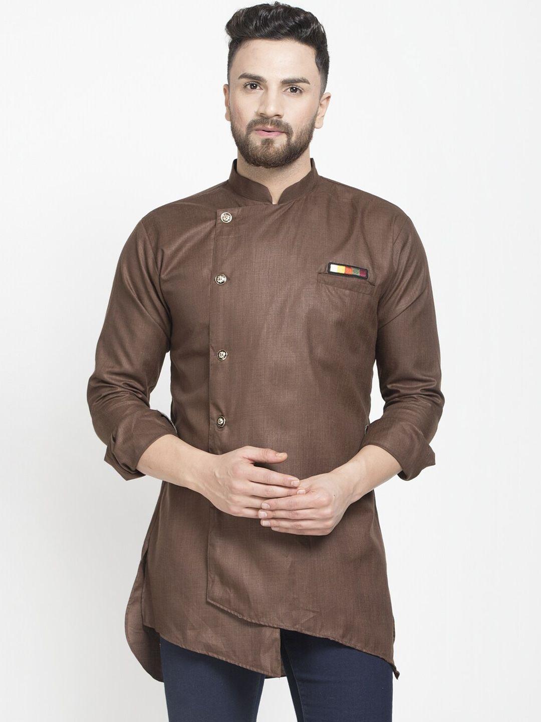 benstoke men brown kurta