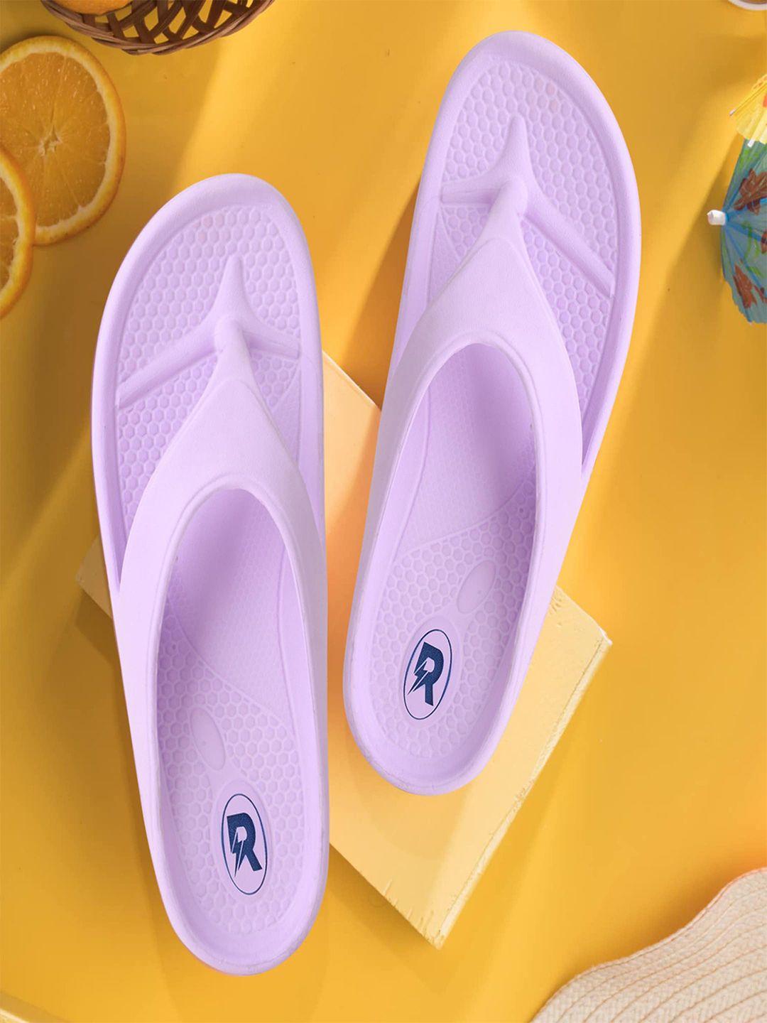 beonza women purple thong flip-flops