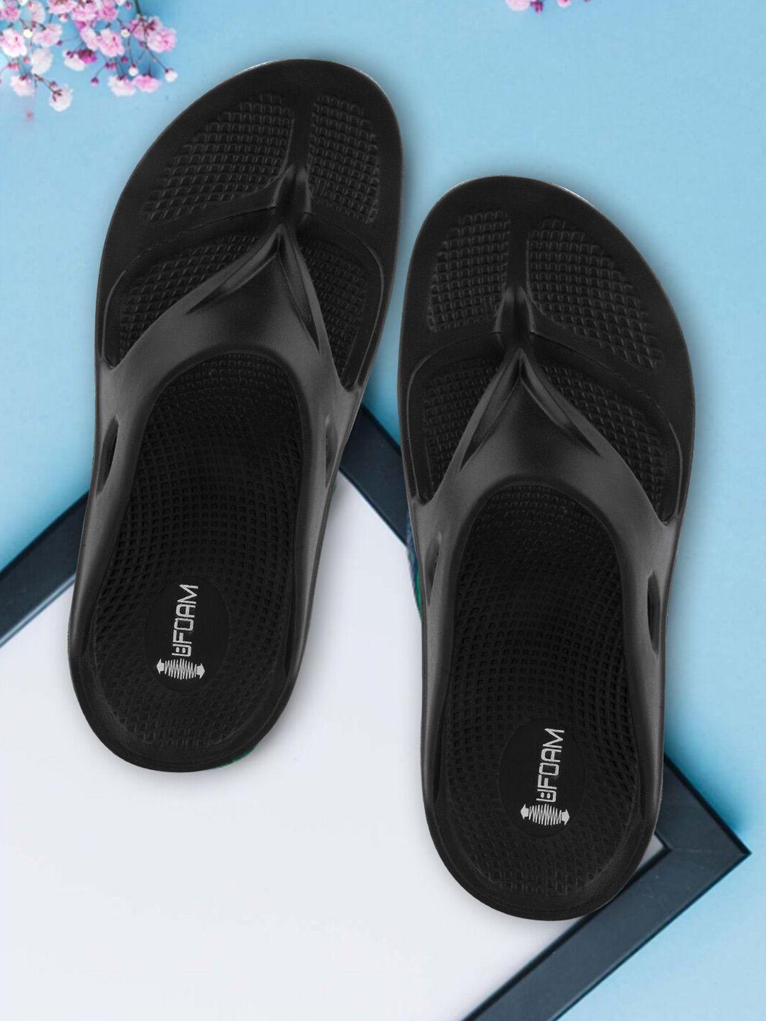 beonza men black thong flip-flops