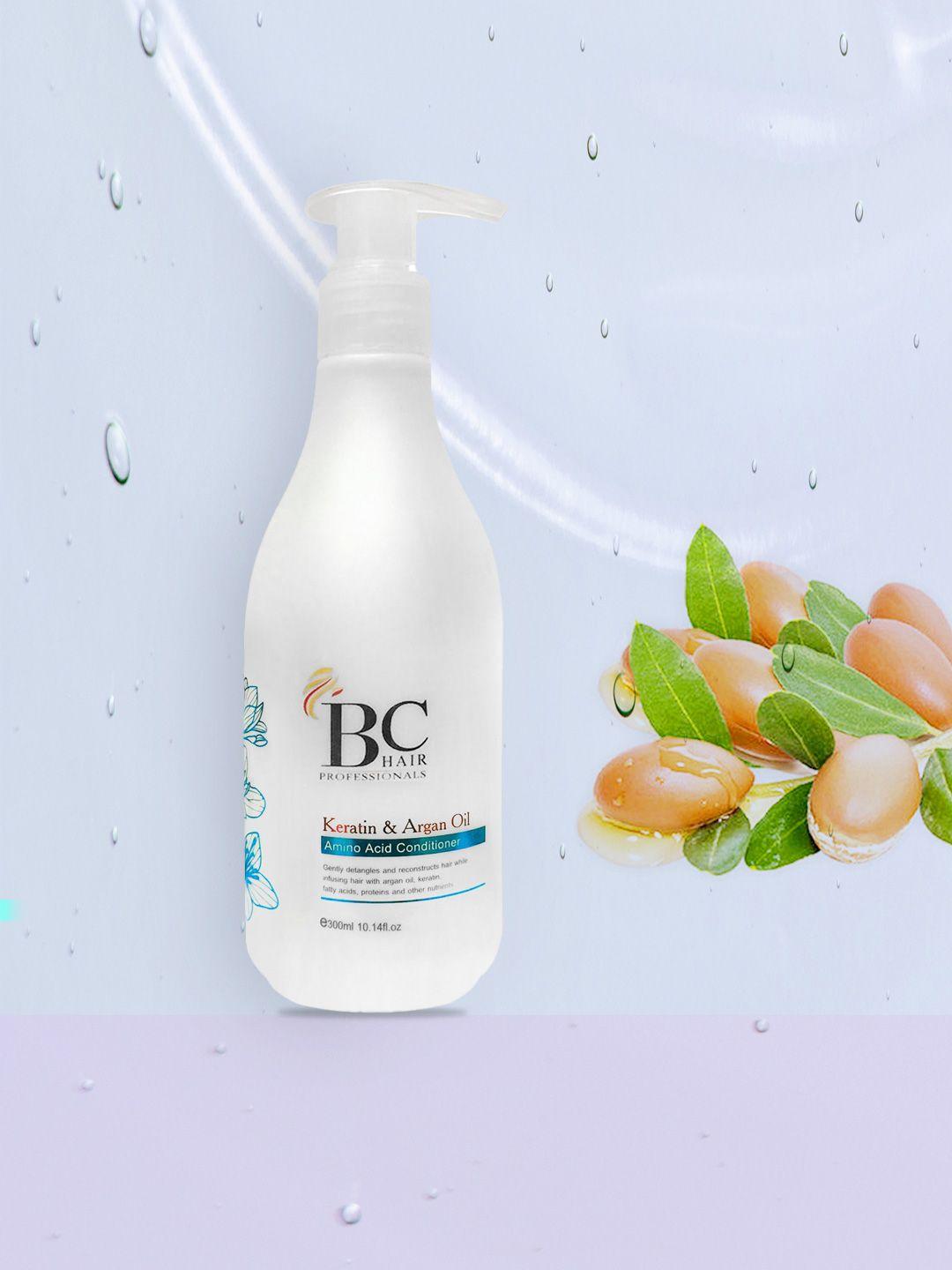 berina bc amino acid conditioner with kertain & argan oil extract - 300ml