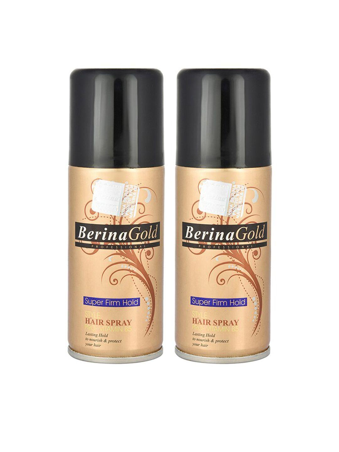 berina hair spray- super firm hold, 75ml each ( pack of 2 )