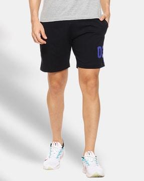 bermuda shorts with drawstring waist