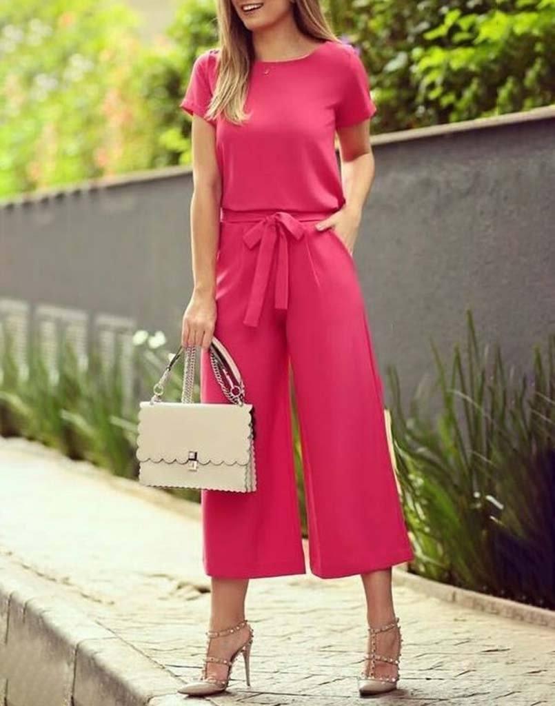 berry beauty pink jumpsuit