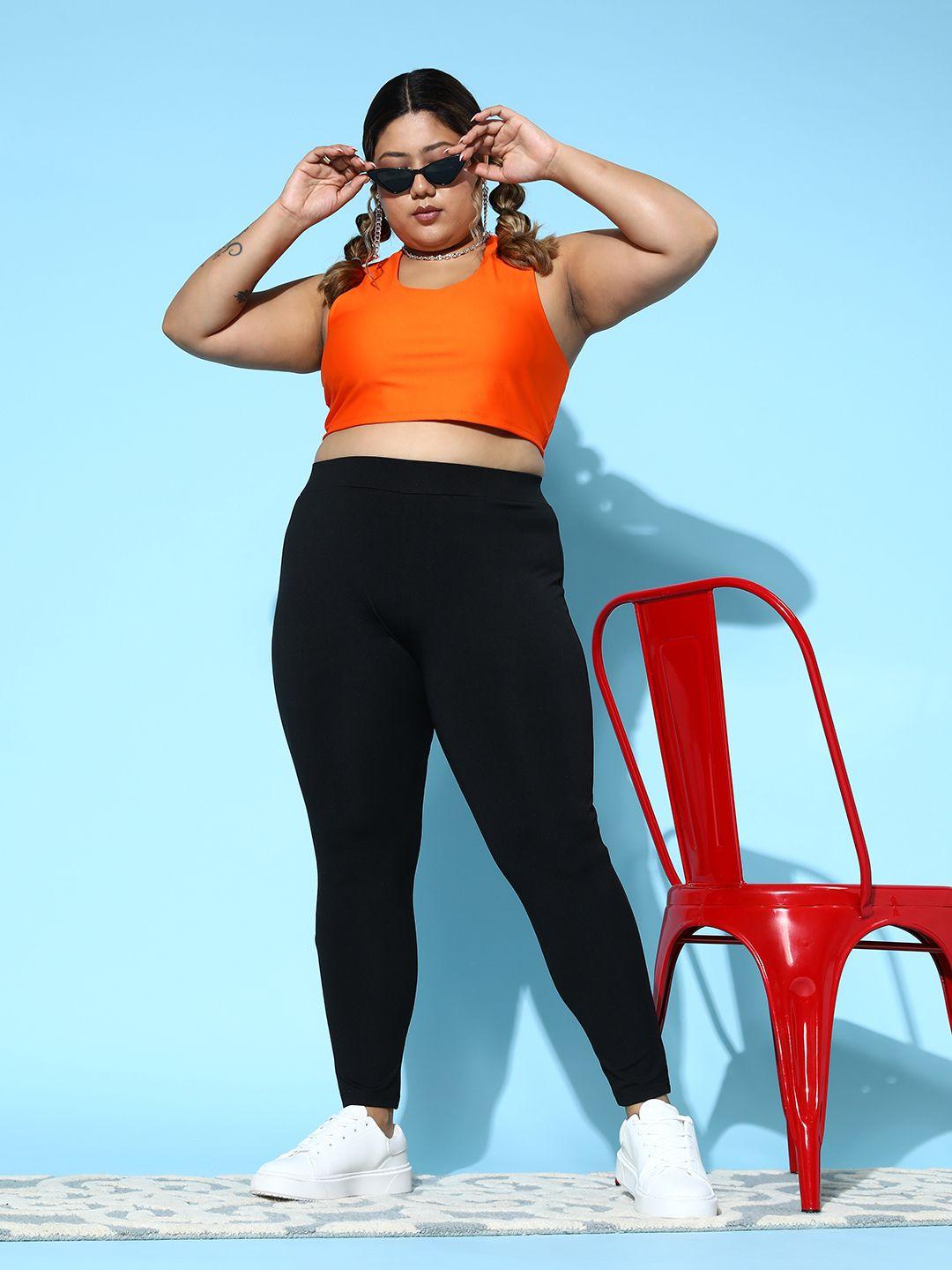 berrylush curveb plus size super stretch high waist sports tights