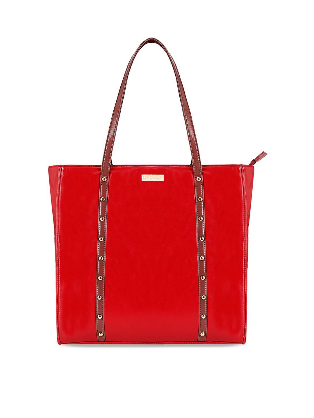 berrypeckers textured structured tote bag