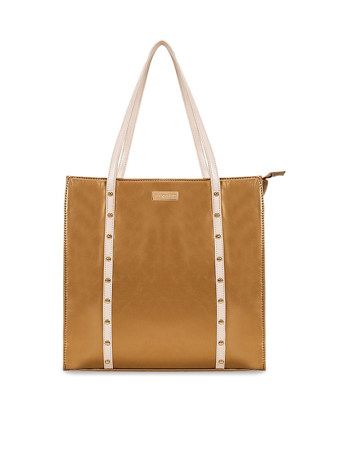 berrypeckers textured structured tote bag