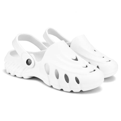 bersache extra soft classic casual with regular wear with ultra soft & flexibility technology flip-flop for men's (white)