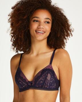 bessie non-wired lightly padded bra