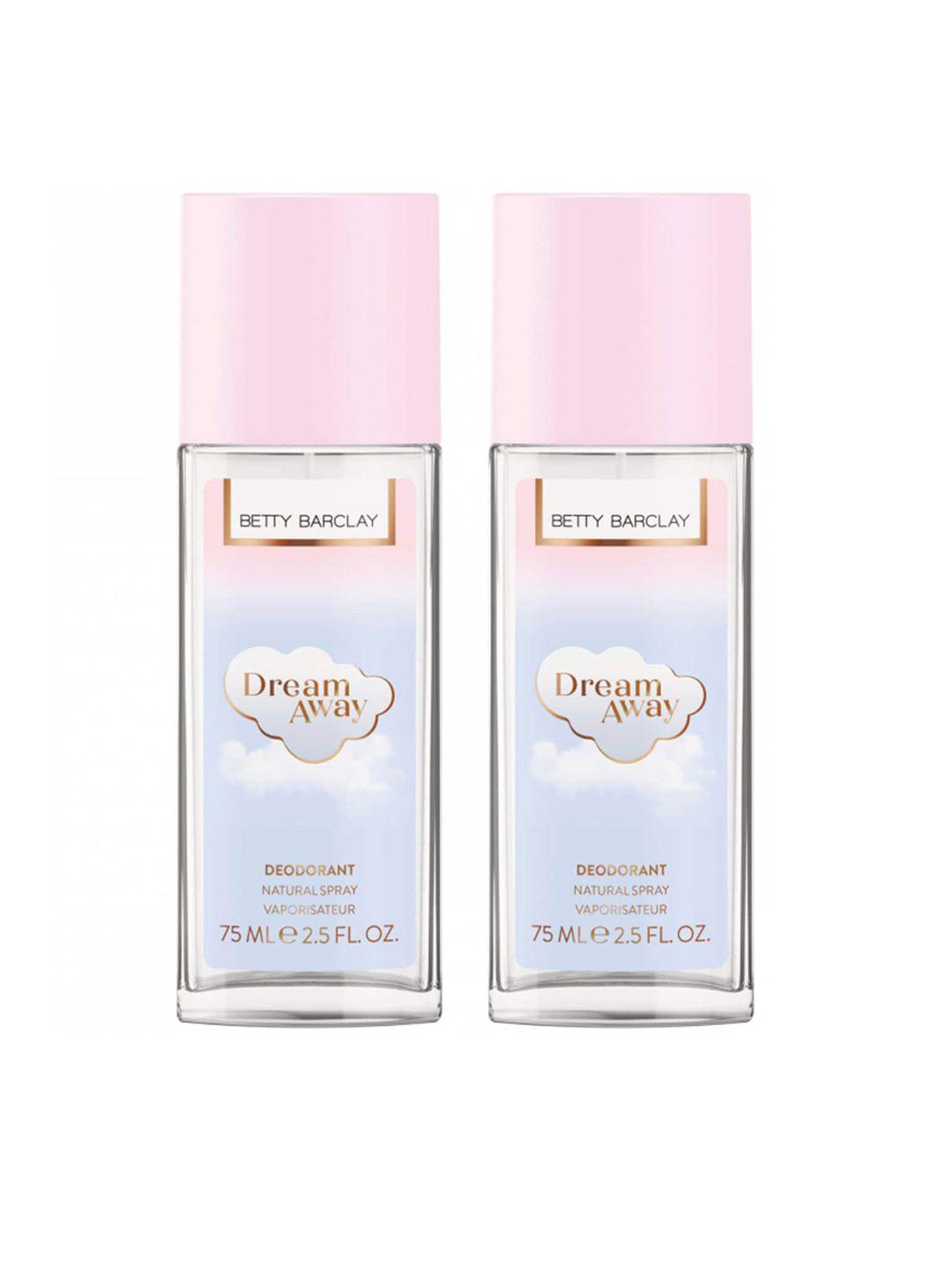 betty barclay women set of 2 dream away deodorant spray 75 ml each