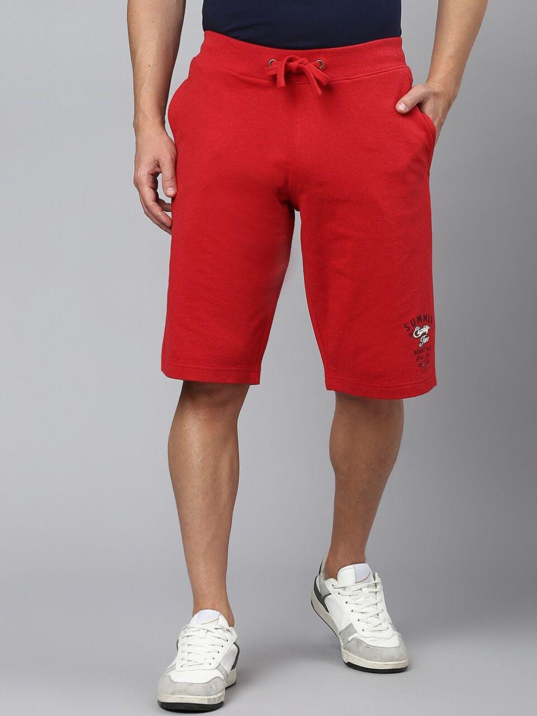 beverly hills polo club men knee length pure cotton shorts