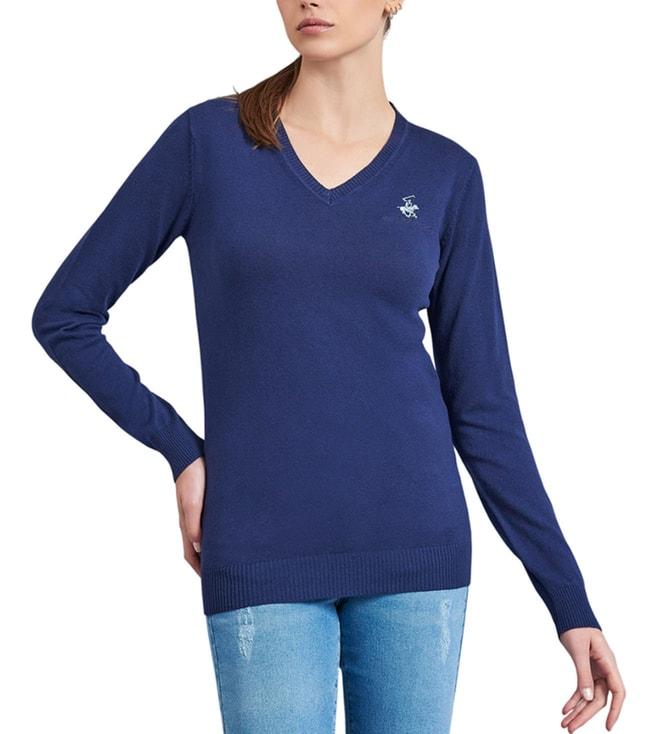 beverly hills polo club navy pullover
