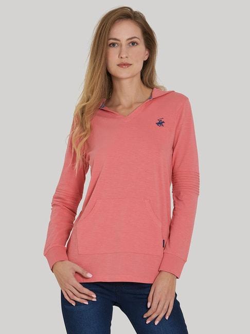 beverly hills polo club pink full sleeves pullover